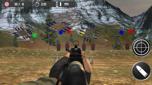 Bottle Shoot Training Game 3D screenshot 2