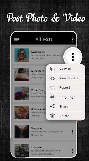 Lite for Instagram screenshot 3