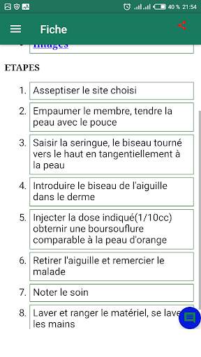 Soins infirmiers screenshot 3