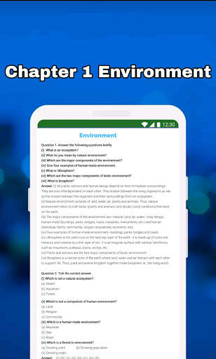 7th Class SST Solution English screenshot 5