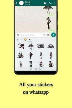 WhatsApp Sticker for Freefire & Pubg screenshot 3