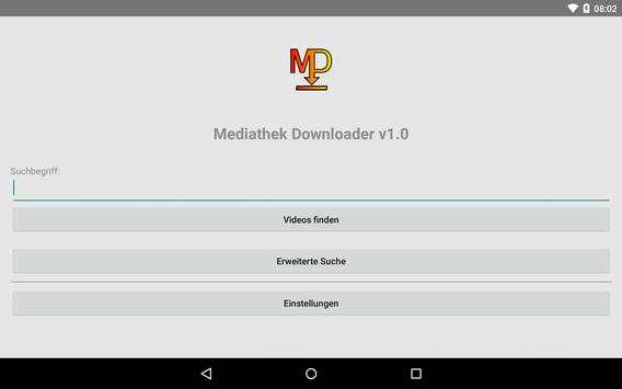 Mediathek Downloader 4 تصوير الشاشة