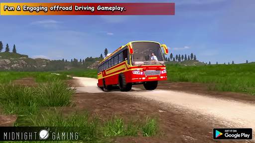 Offroad Coach Simulator : Offroad Bus Games 2021 screenshot 2