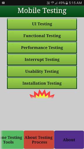 Mobile Testing screenshot 1