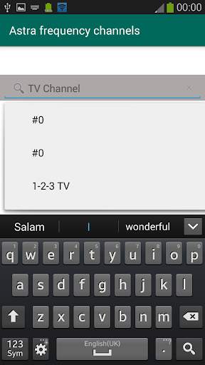 Astra Frequency Channels screenshot 6