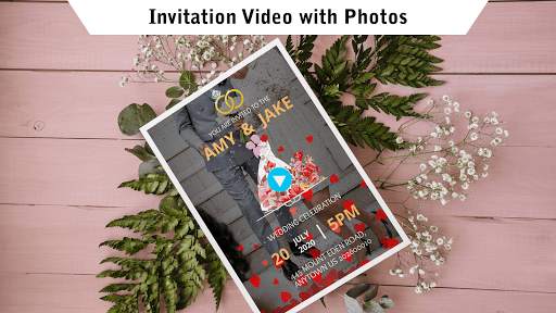 Wedding Card Design & Photo Video Maker With Music screenshot 3