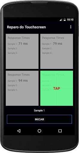 Reparo do Touchscreen screenshot 2