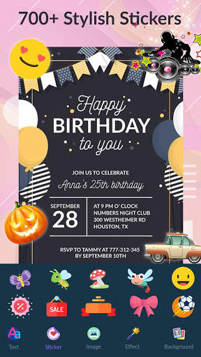 Invitation Card Maker - eCards, Greeting Cards screenshot 2