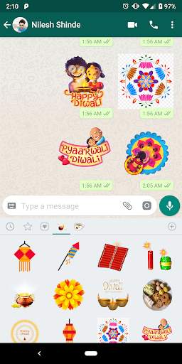 Diwali Stickers for WhatsApp,  WAStickerApps screenshot 5