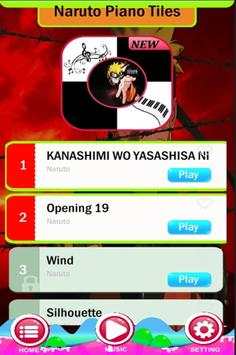 Naruto OST Piano Games screenshot 2