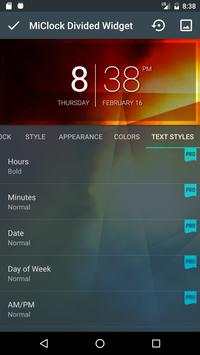 MiClock - Divided Clock Widget screenshot 8