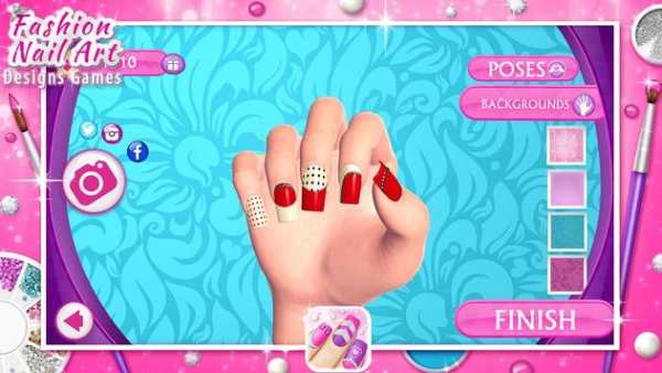 Fashion Nail Art Designs Game screenshot 4