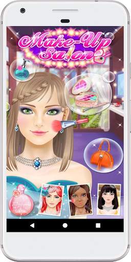 Makeup Stylist Girl - Cool Fun Makeup Games скриншот 1