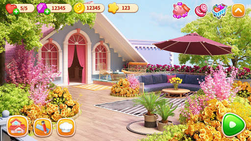 クッキングホーム：レストラン経営＆ホームデコレーション screenshot 4