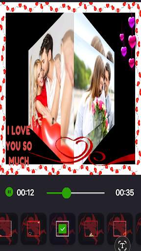 Love Video Maker With Stickers screenshot 3
