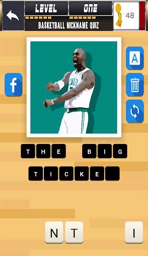 Basket julukan kuis screenshot 3