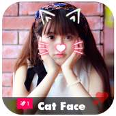 Cat Face Photo Filter - Frame