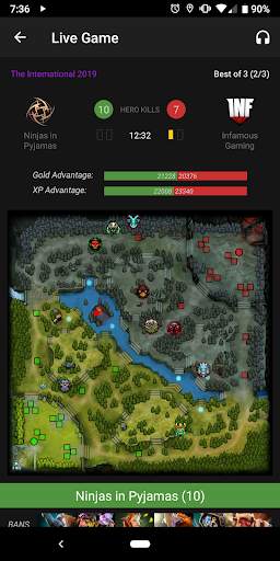 Live Dota screenshot 2