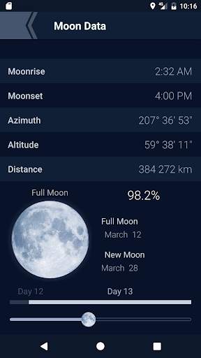 The Moon - Phases Calendar screenshot 4