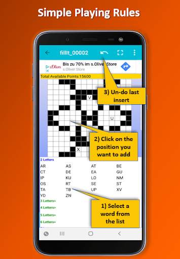 Fill it ins crossword puzzles screenshot 8