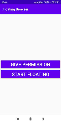 Floating Browser screenshot 1