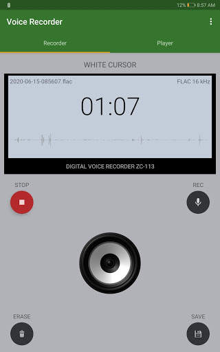 Voice Recorder 9 تصوير الشاشة