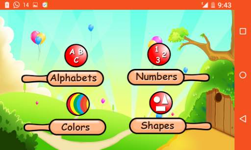 Study Alphabets,Shapes,Colors screenshot 2