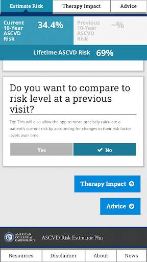 ASCVD Risk Estimator Plus скриншот 3