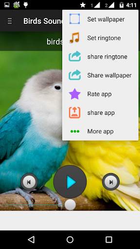 Birds sounds ringtones best screenshot 5