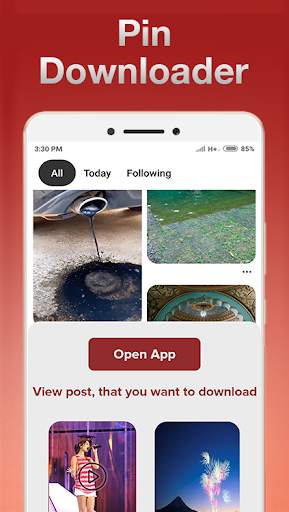 Video downloader for Pinterest - pin downloader screenshot 1