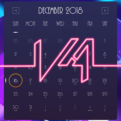 SMonthCalendarV4 for KLWP/KWGT/KLCK أيقونة
