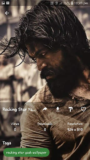 Rocking Star Yash HD Wallpaper screenshot 5