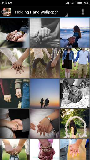 Holding Hand Wallpaper screenshot 1