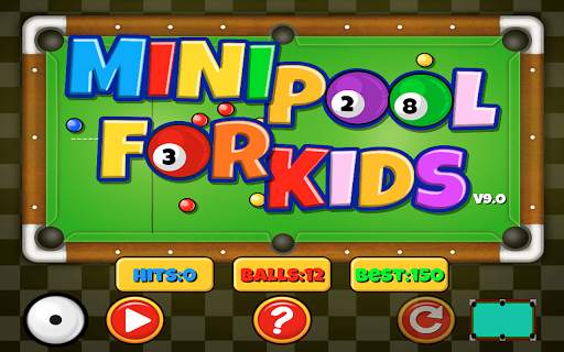 Mini Pool for Kids स्क्रीनशॉट 4