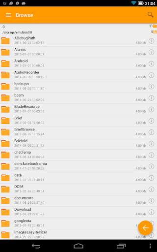 Browse - File manager screenshot 5