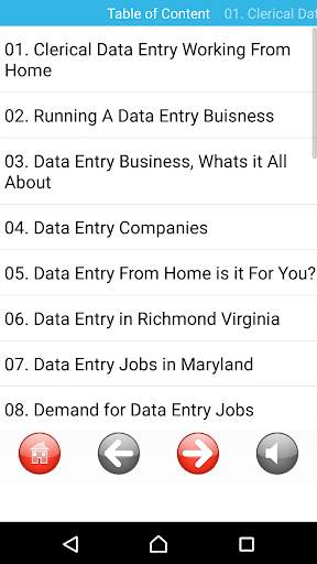Data Entry Guides Great IT Job screenshot 1