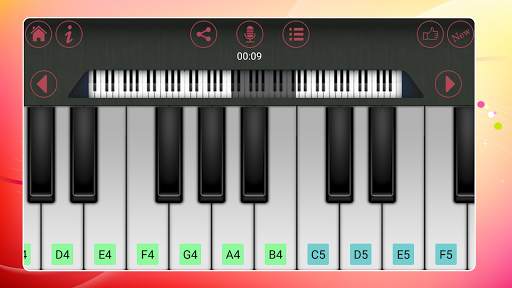 Piano Keyboard screenshot 4