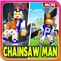 Chainsaw Man Mod Minecraft PE logo