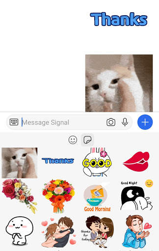Signal Stickers & Animated screenshot 7