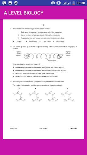 A-level Biology Pastpapers  Marking Schemes screenshot 7