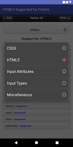 HTML5 Supported for Firefox -Check browser support screenshot 4