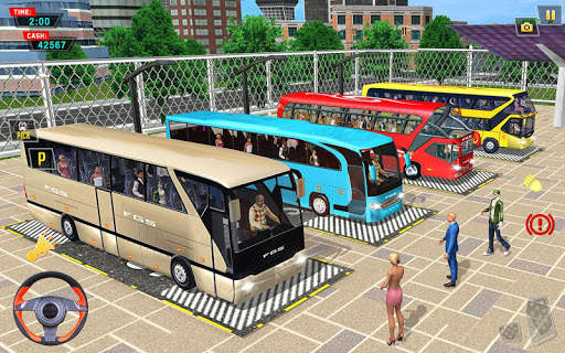Tourist Bus Driver Game - Game Pelatih Bus screenshot 16