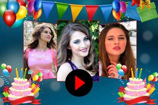 Birthday Movie Maker screenshot 1