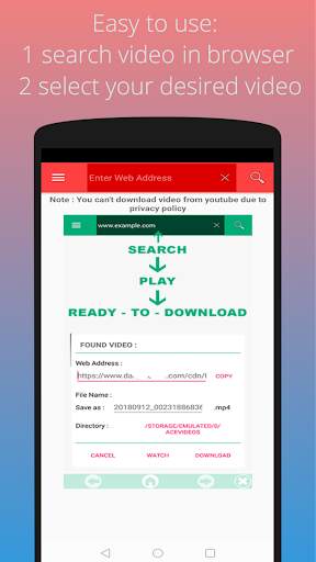 Downtubs :Free video downloader screenshot 3