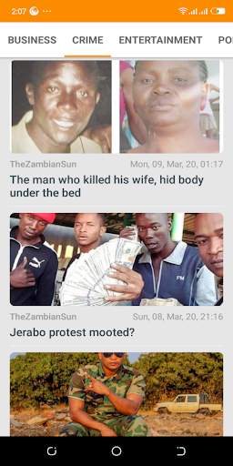 Zambian newspapers - Breaking news in Zambia screenshot 2