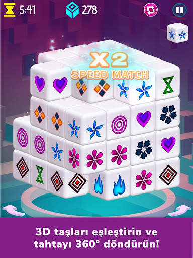 Mahjongg Dimensions - 3D Bulmaca Oyunu screenshot 11