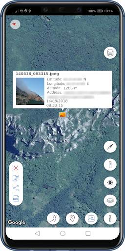 GPS Compass Navigation 7 تصوير الشاشة