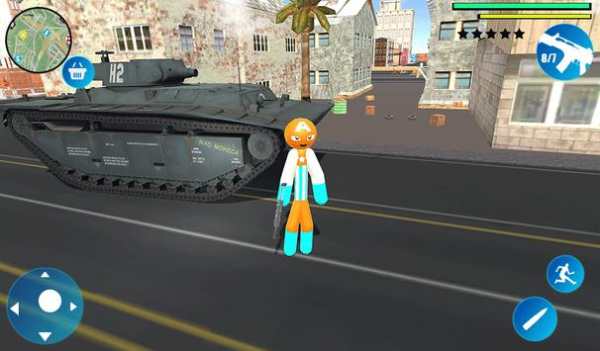 Captain Hero Stickman Vegas Crime screenshot 9