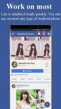 Mini for Facebook Messenger: Friendly & Security screenshot 3