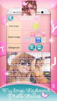 My Emoji Keyboard Photo Themes screenshot 4